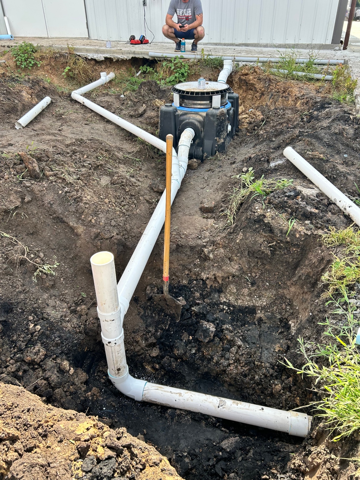 Sewer System Install